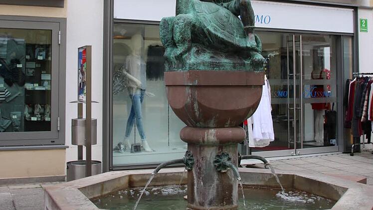 Taschnerbrunnen nahe dem Alten Rathaus. Foto: Ralf Ruppert