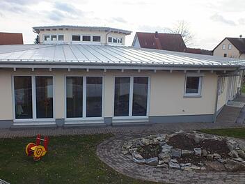 Im vergangenen Jahr wurde die Kindertagesstätte in Lauter fertiggestellt. Rund 1,1 Millionen Euro hat der Neubau gekostet, sagte Bürgermeister Waldemar Bug in der Bürgerversammlung. Foto: Björn Hein/Archiv