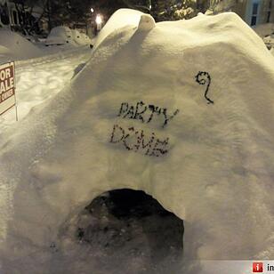 28.01.2016 Franke vermietet Iglu in Washington