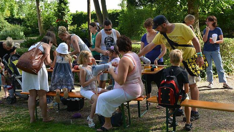 Viel Spaß für Groß und Klein bot das Spielfest. Foto: Björn Hein