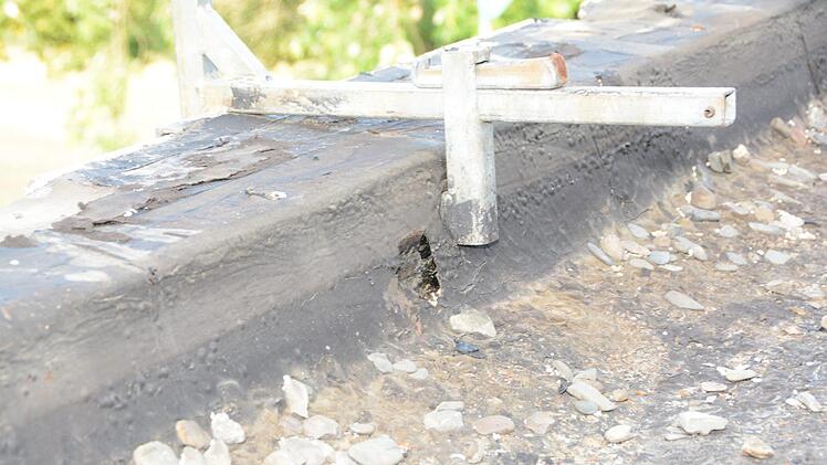 Sanierung der Frankenwaldhalle in Grafengehaig Foto: Dagmar Besand
