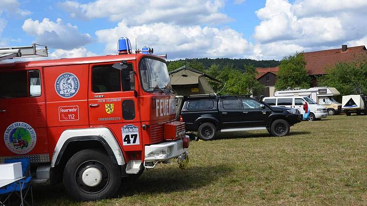 Globetrotter-Treff in Nickersfelden.Peter Rauch