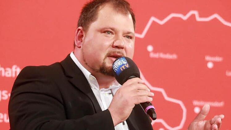 Impressionen vom Coburger Regionentalk: Pfarrer Detlev JuranekFoto: Timo Geldner