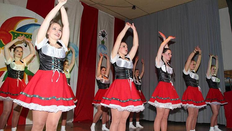 Beim Maßbacher Büttenabend in der Lauertalhalle. Foto: Dieter Britz