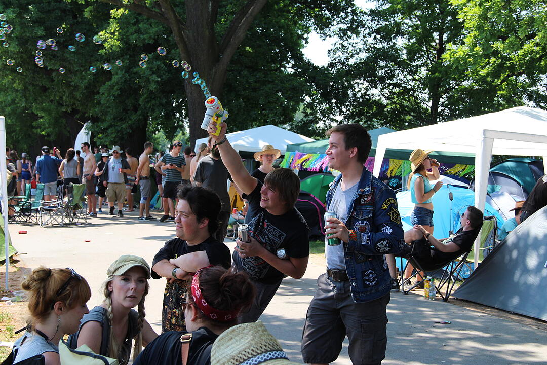 Rock im Park 2017: So lustig ist das Zeltplatz-Leben