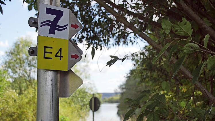 Auf 200 Kilometern führt der Sieben-Flüsse-Wanderweg durch 26 Gemeinden in zwei Regierungsbezirken.