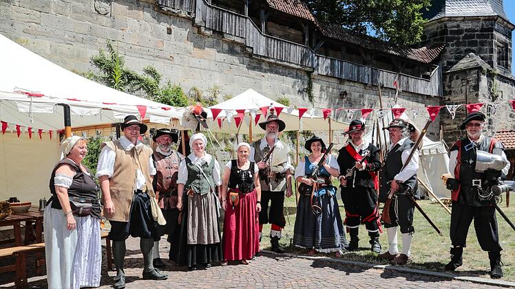 Impressionen vom Stadtspektakel in Kronach. Foto: Matthias Hoch