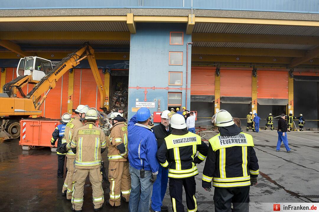 Brand in Müllheizkraftwerk