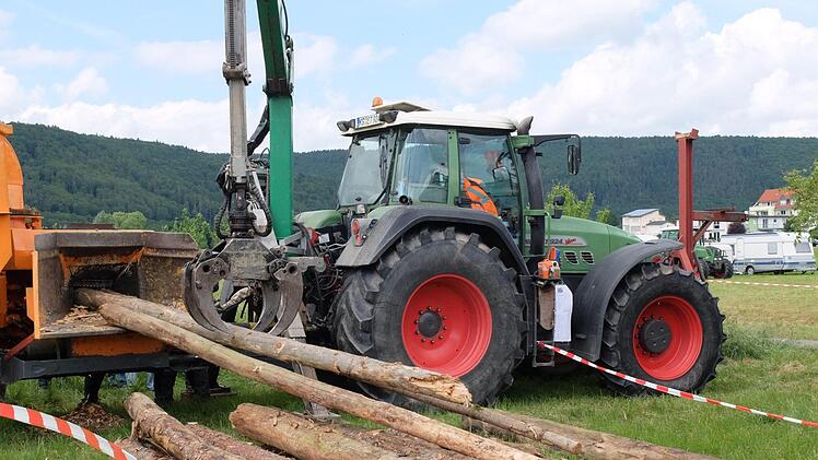 Traktortreffen in Bad Bocklet. Foto: Björn Hein