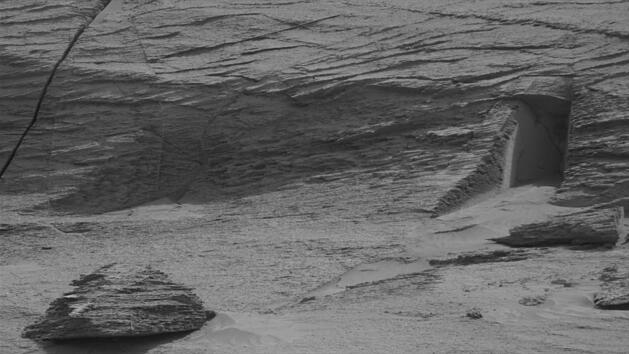 Aufnahme des Nasa-Rovers  vom Mars