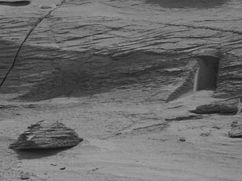 Aufnahme des Nasa-Rovers  vom Mars