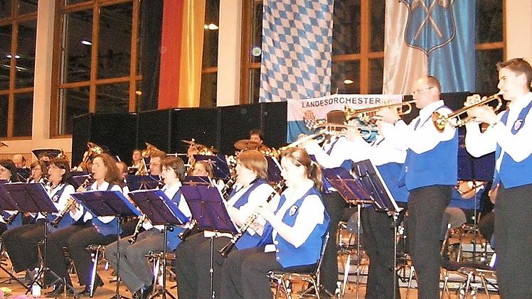 Auch das Landesorchester des Bayerischen Turnverbandes wird sich beim Benefizkonzert am kommenden Samstag die Ehre geben.  Foto: Heike Schülein/Archiv