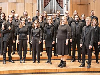 Das Vokalensemble Crescendo tritt am Sonntag, 30. Oktober, in der Musikakademie auf.