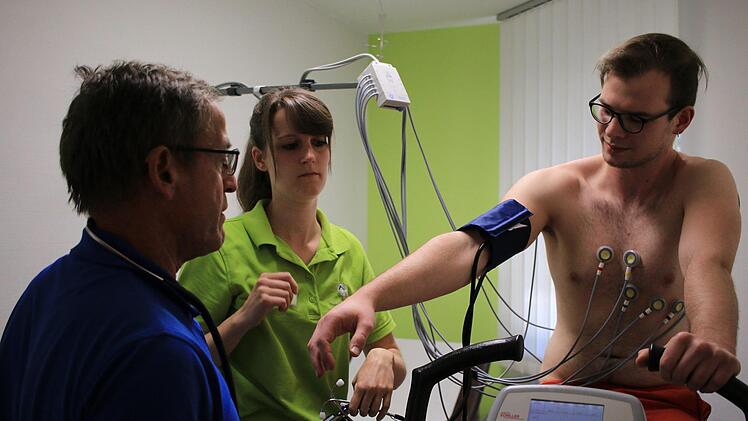 ...und danach gemessen. Foto: Benedikt Borst