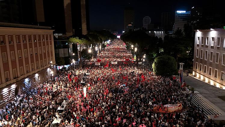 Proteste in Albanien