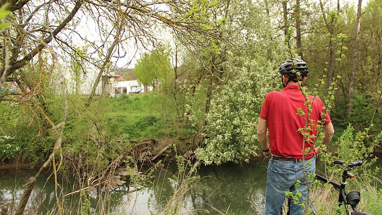 Die Lauer bremst die Radler aus. Ein Steg, der Jörgentorpark und die Untere Au verbindet, könnte Abhilfe schaffen. Foto: Heike Beudert