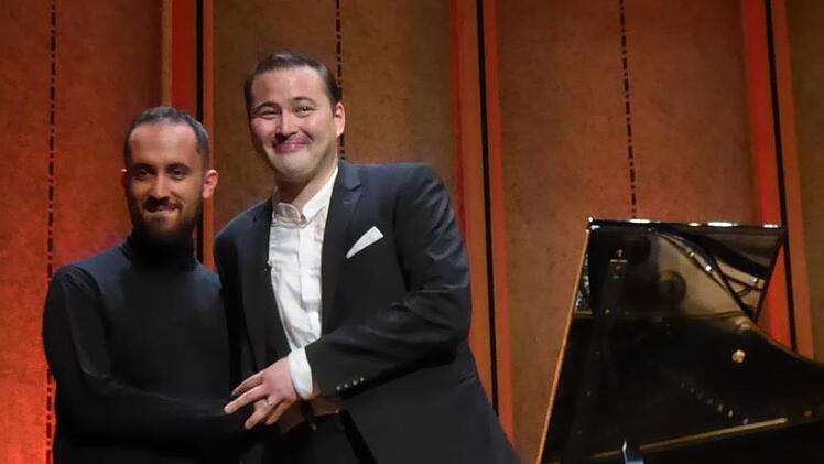 "Die schöne Müllerin" ist Geschichte: Igor Levit (links) und Simon Bode. Nächstes Jahr wollen sie eventuell die "Winterreise" zusammen machen.Gerhild Ahnert