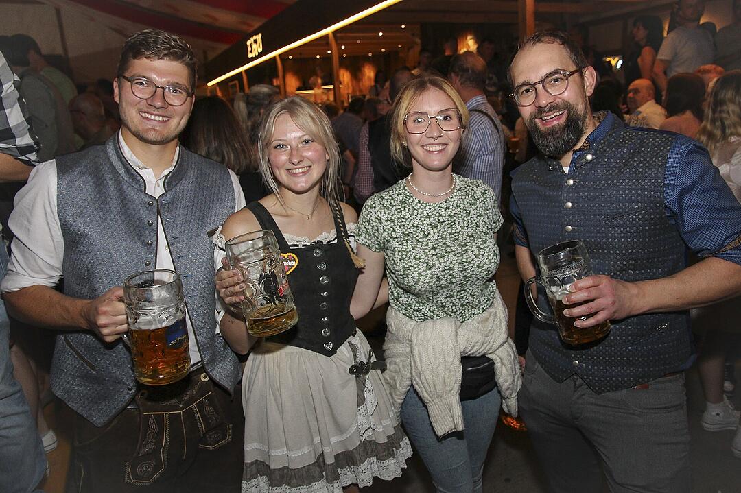 Am Donnerstag spielten die "Stoapfälzer Spitzbuam".