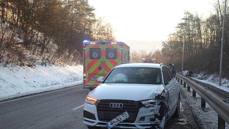 Vier Verletzte bei Unfall bei Ansbach