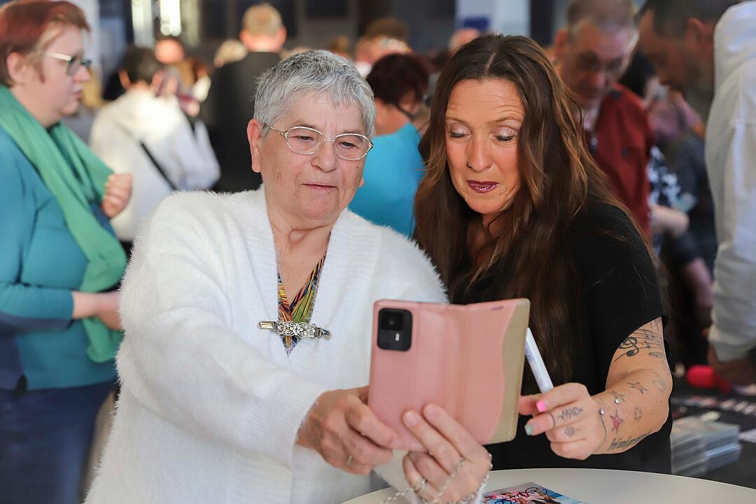 Das erfolgreichste Schlager-Duo Europas war in Kulmbach zu Gast.