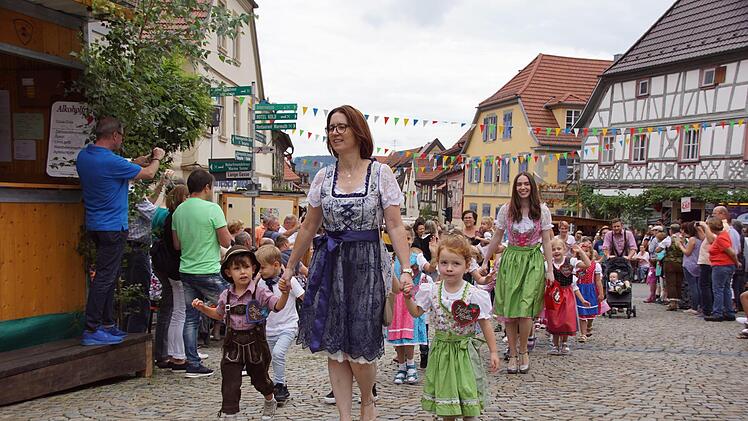 Schon die Kleinsten verstanden es ausgezeichnet, sich zu präsentieren.Sabine Weinbeer