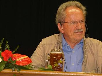 Christian Ude bei seinem Vortrag in Bad Staffelstein Mario Deller