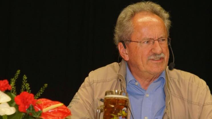 Christian Ude bei seinem Vortrag in Bad Staffelstein Mario Deller