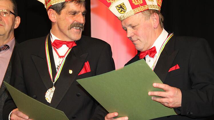 ...Thomas Ramming (links) und Hansi Hümmer.