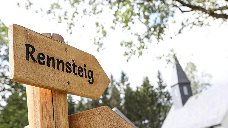 Der Rennsteig durchquert Steinbach. Foto: Barbara Herbst