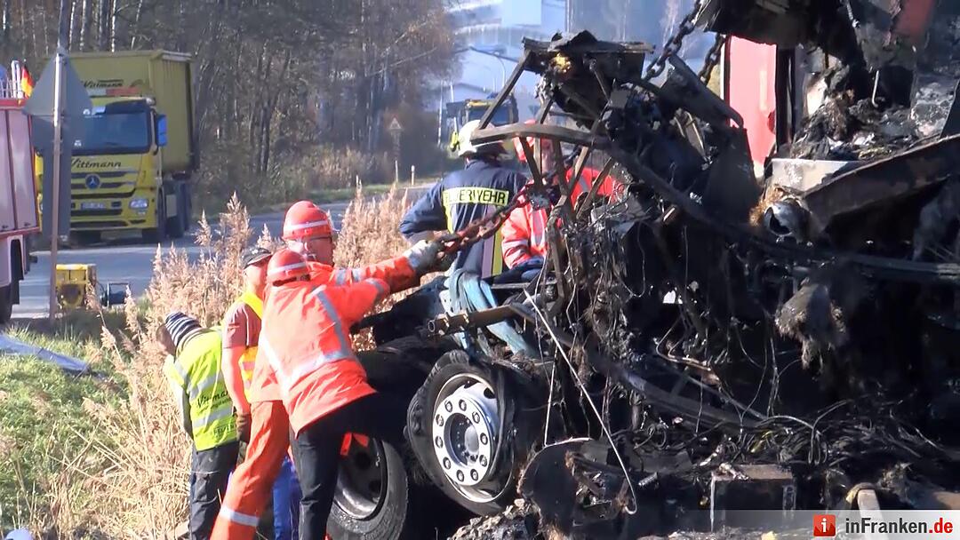 Bergung nach Zugunglück in Freihung