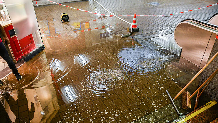 Unwetter in Mittelfranken
