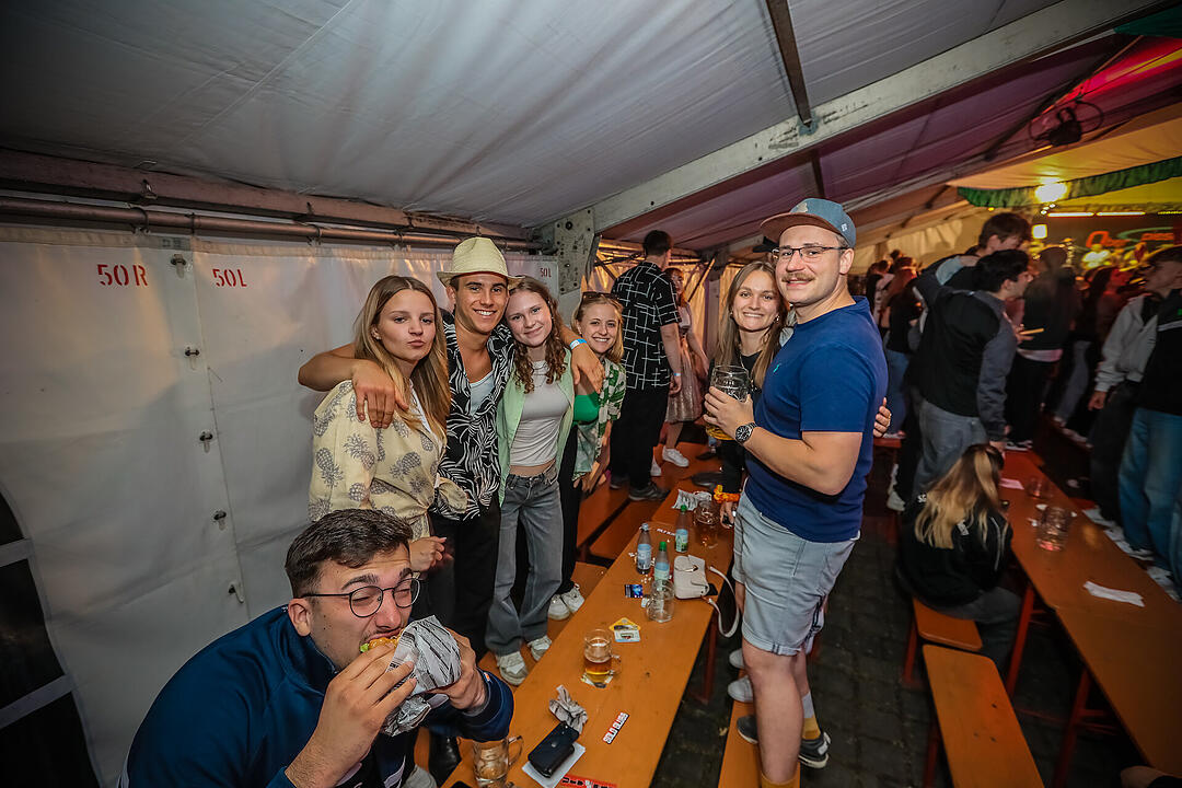 Es herrschte beste Stimmung beim Bierfest!