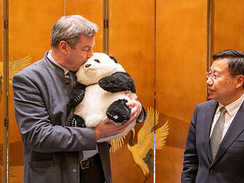 Bayerns Ministerpräsident Söder auf China-Reise