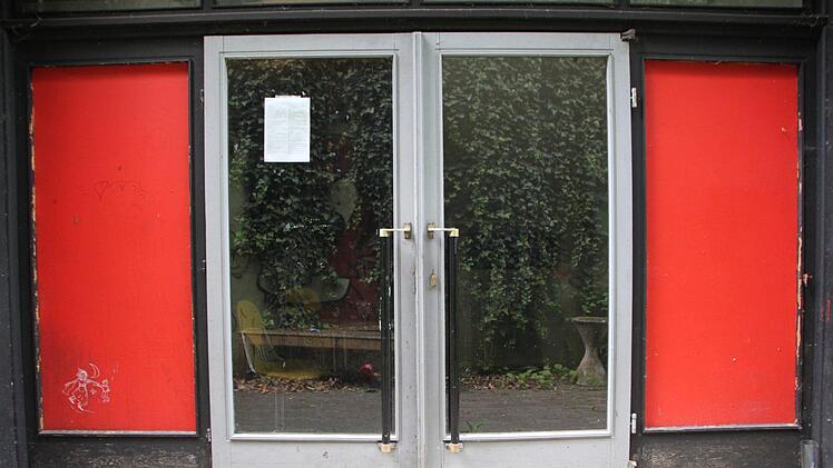 Die Tür zum Juz ist verschlossen. Foto: Ulrike Müller