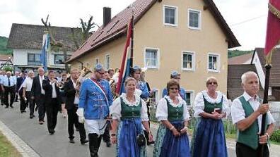 Die Kirchenparade bot ein farbenfrohes Bild.