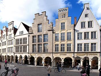 Prinzipalmarlt in der Altstadt von Münster