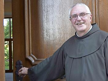 Pater Heribert hält für jeden die Tür im Franziskanerkloster Vierzehnheilgen offen. Foto: Andreas Welz