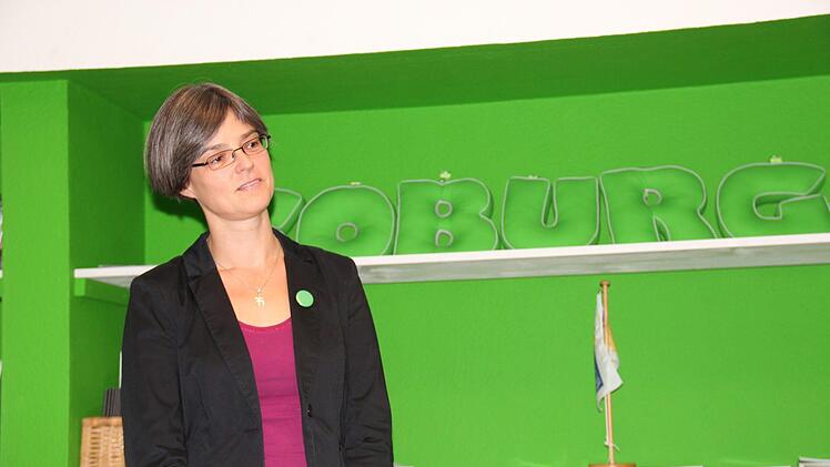 Ina Sinterhauf ist OB-Kandidatin der Coburger Grünen und führt bei der Kommunalwahl im März 2020 auch die Stadtratsliste ihrer Partei an.Oliver Schmidt