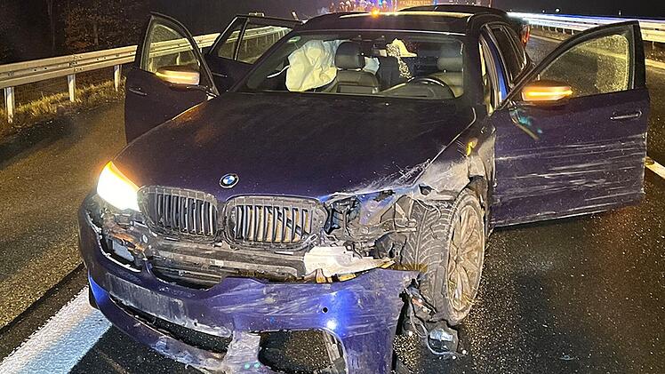 Kontrolle &uuml;ber Auto verloren - Unfall auf A3 im Kreis N&uuml;rnberger Land