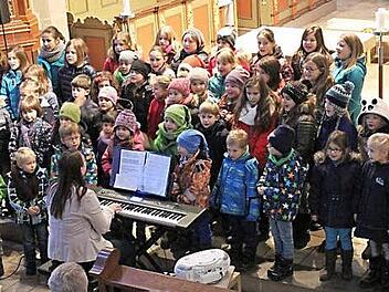 Beim Kinderchor steht der Spaß im Vordergrund.  Foto: Gesangverein