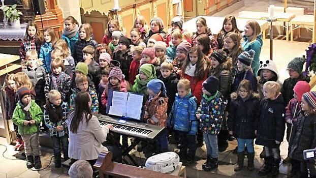 Beim Kinderchor steht der Spaß im Vordergrund.  Foto: Gesangverein