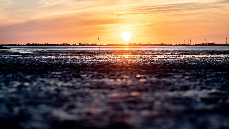 Watt en Schlick Festival - Sonnenuntergang in Dangast