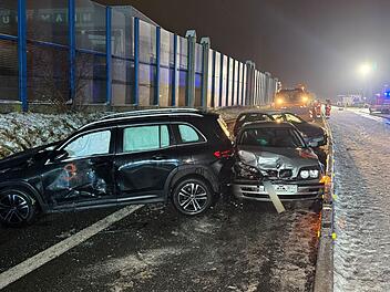 Massenkarambolage mit mehreren Verletzten in Oberfranken