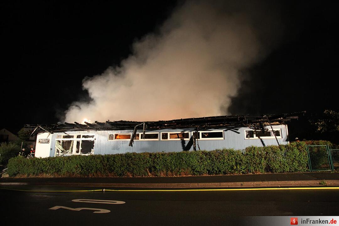 Verheerender GroÃŸbrand vernichtet Kulmbacher Kindergarten
