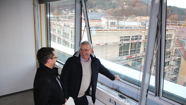 Rund um das Landratsamt. Foto: Ralf Ruppert