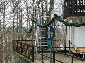 Die Treppe am Winterbauer-Keller ist den Mitgliedern des Bauausschusses seit längerem ein Dorn im Auge. Foto: Franziska Rieger/Archiv