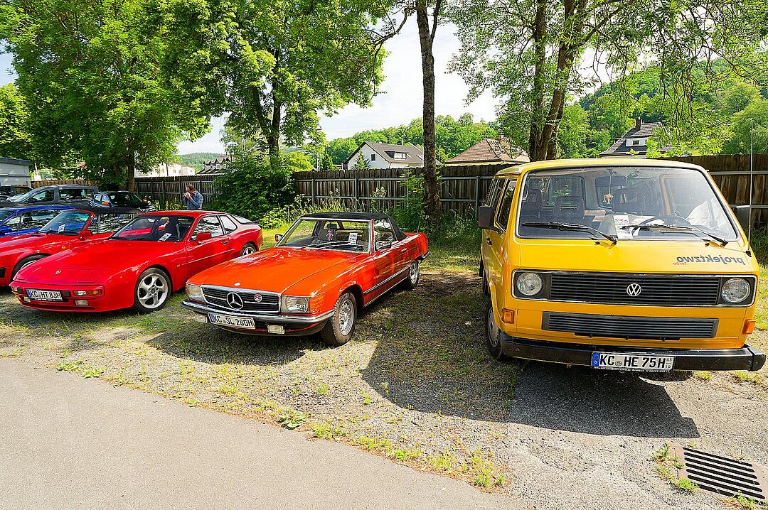 Es gab viele Oldtimer zu bestaunen!