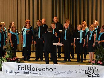 Der Folklorechor Nüdlingen/Bad Kissingen. Foto: Björn Hein