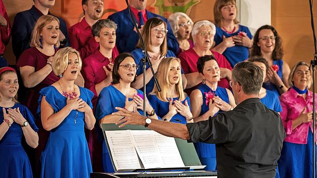 Das &bdquo;Ensemble MarCanto&ldquo; aus dem Landkreis Kelheim tritt in der Trebgaster St.-Johanneskirche auf.