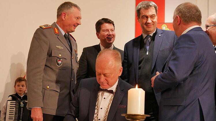 Neujahrsempfang in Münnerstadt.Heike Beudert